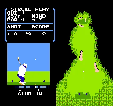 Golf (USA) (e-Reader Edition) screen shot game playing